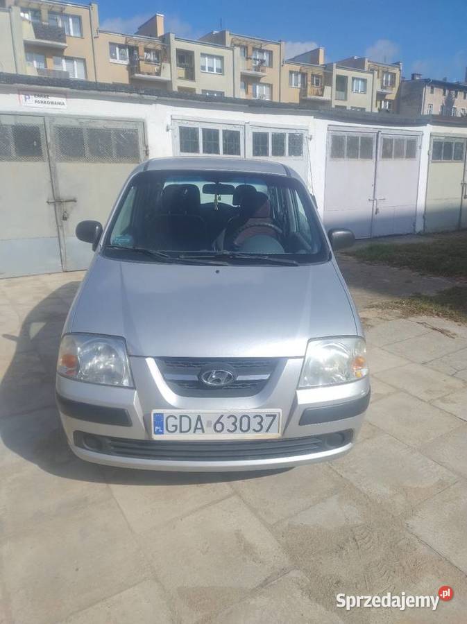 Hyundai Atos Prime 11B 2005r Mały Zwinny Elbląg