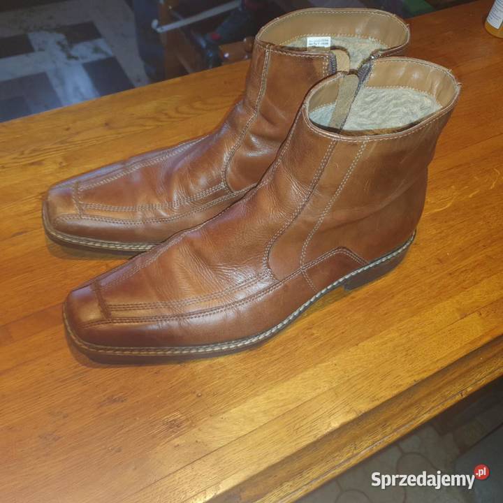 Buty zimowe męskie Venturini Milano skórzane Biała Podlaska sprzedam