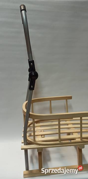 Pchacz Prowadnik do sanek drewnianych stalowych Dębica