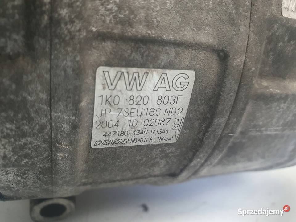 SPRĘŻARKA KLIMATYZACJI VW Golf V 16 FSI