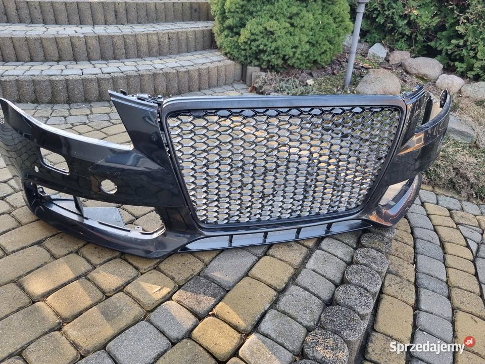 zderzak Audi a4 b8 sline uszkodzony