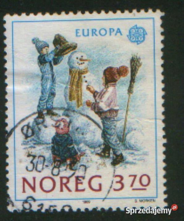Zn Norwegia Mi 1019 kas 1989 Gliwice