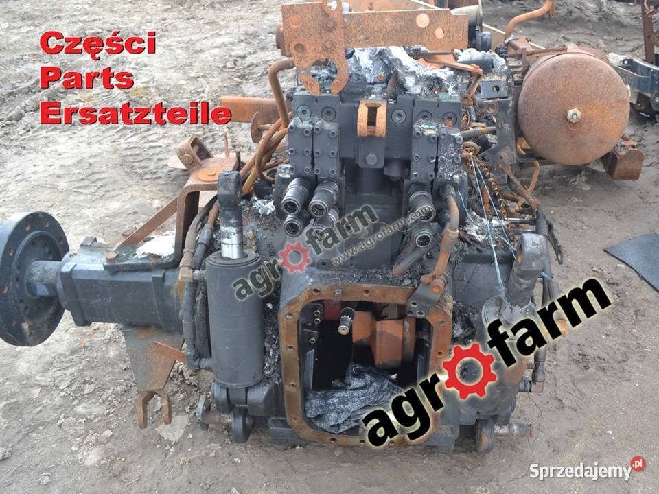Holland T7250 części skrzynia biegów silnik Byków