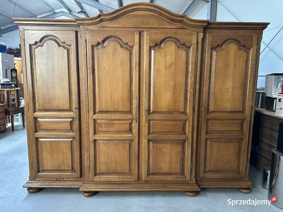 Dębowa szafa 275 rustykalna 100 drewno Meble Sławoszewek