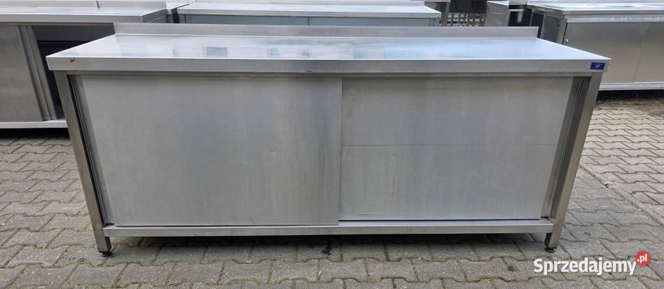 Stół Gastro z Szafką Drzwi Suwane 2006085 M1306