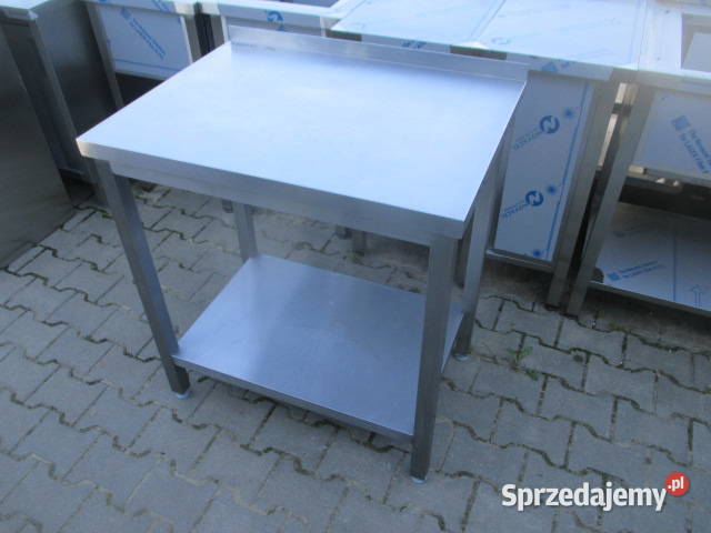 STÓŁ GASTRONOMICZNY Z PÓŁKĄ PRZYŚCIENNY 806085 wielkopolskie Ostrów Wielkopolski sprzedam