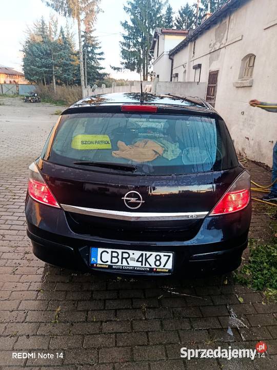 Opel Astra h 17d Hatchback 2008r Prabuty