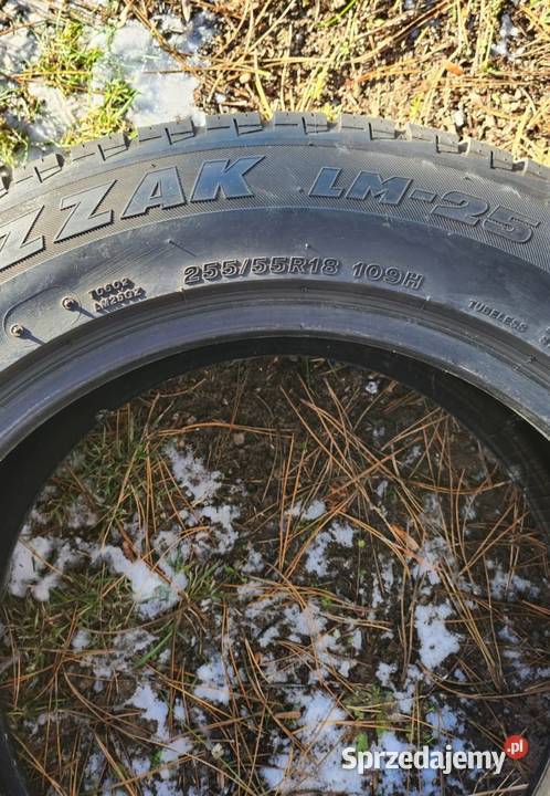 Opony Bridgestone 255 55 18 255 śląskie sprzedam