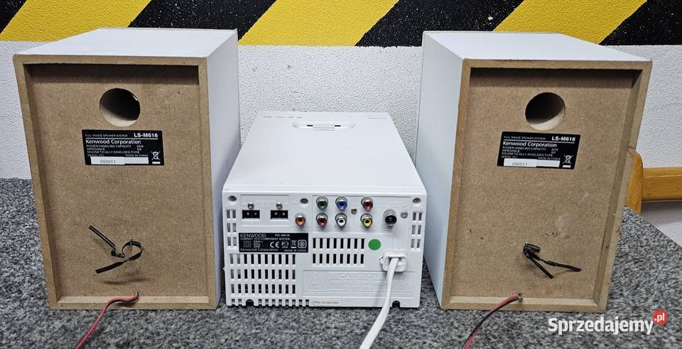 Wieża Kenwood M616 USB CD iPod biała Kraków sprzedam