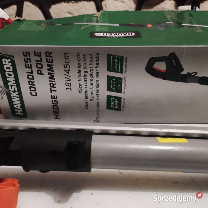 Nożyce do żywopłotu Hawksmoor 18V 46 akumula U śląskie Zawiercie