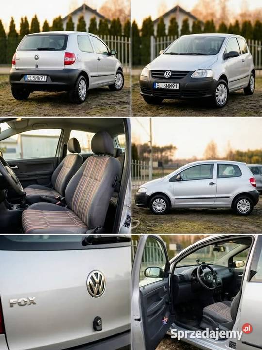 Volkswagen Fox 12 2006 benzyna Sokola Góra