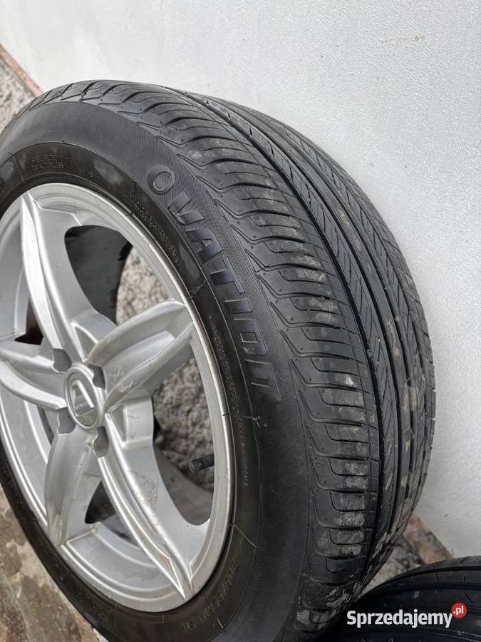 Felgi aluminiowe Dacia 16 4x100 opony letnie małopolskie Spytkowice