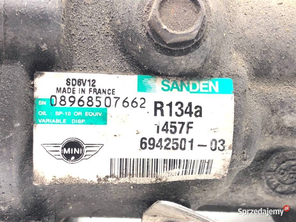 SPRĘŻARKA KLIMATYZACJI MINI R56 6942501 14 95 podkarpackie