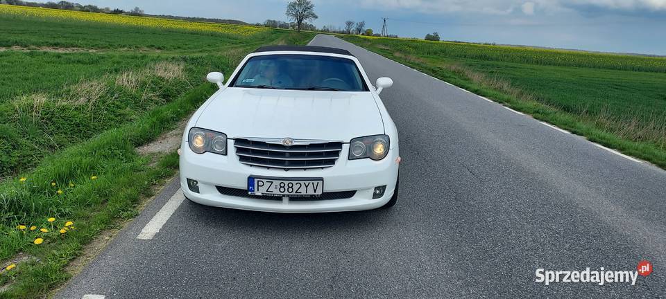Chrysler crossfire kabriolet zarejestrowany jako zabytek wielkopolskie Swarzędz