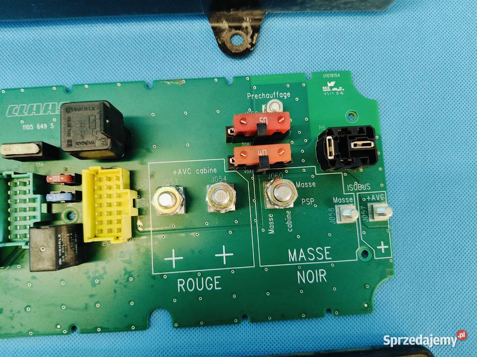 Claas Axion 840 CMatic 13r Płyta bezpieczników warmińsko-mazurskie Stalewo