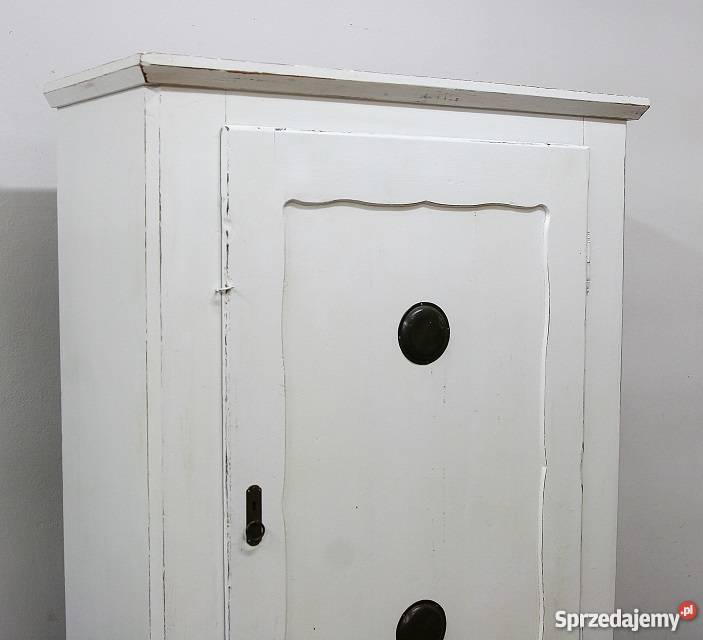 Szafa Ludowa Bielona VINTAGE AntykiMarki Marki