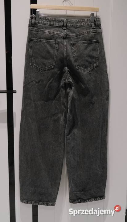 House świetne spodnie baggy 36 S