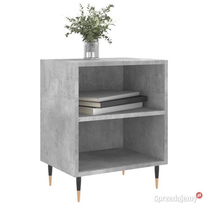 Szafki nocne 2 szarość betonu 40x30x50 WM826773 sprzedam