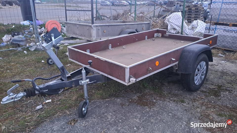 Przyczepa dmc 1000 Westfalia platforma burty Żary