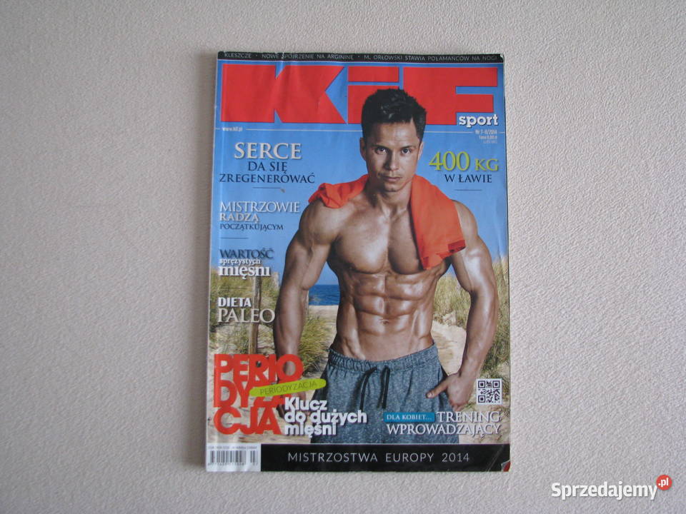 KiF Kulturystyka i Fitness magazyn z lat 2010 Czasopisma małopolskie Brzegi