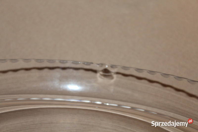 Posrebrzana patera ze szkłem 110 FiaF Szczecin