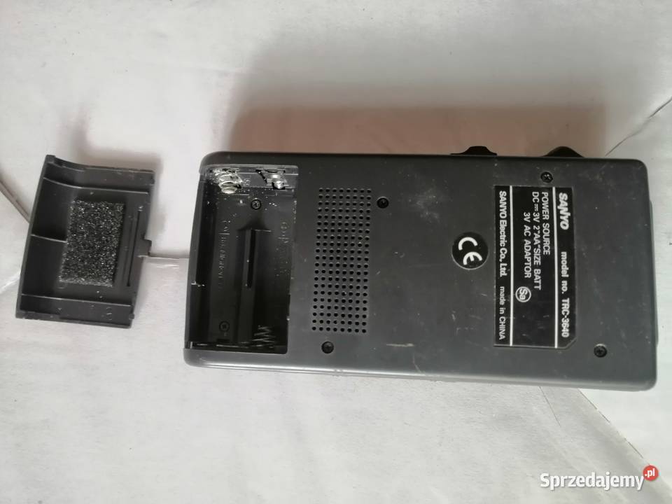 dyktafon sanyo trc 3640 Legnica