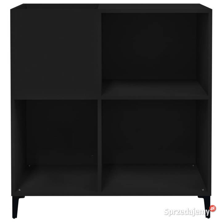 Szafka na płyty czarna 845x38x89 materiał