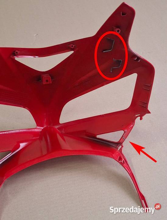 HONDA CBR 125 0910 CZACHA CZASZA OWIEWKA OSŁONA
