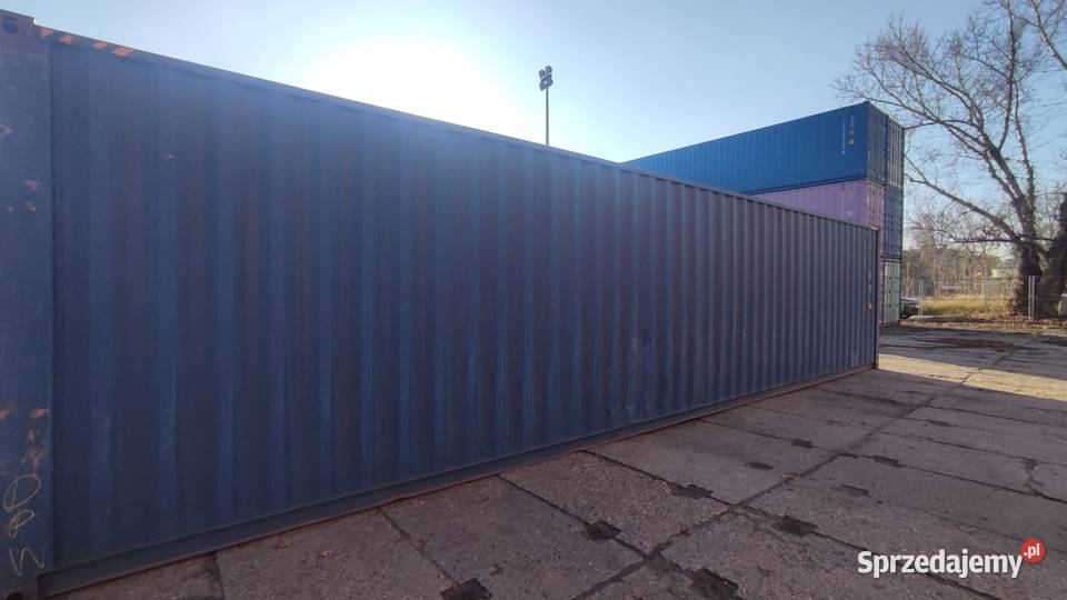 Kontener morski 40 HC wysoki 12 metrowy POLKONT Bełchatów sprzedam