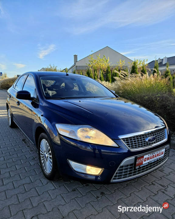 Ford Mondeo HTB 20i Titanium Oryg157kmRata700 granatowy wielkopolskie Śrem sprzedam