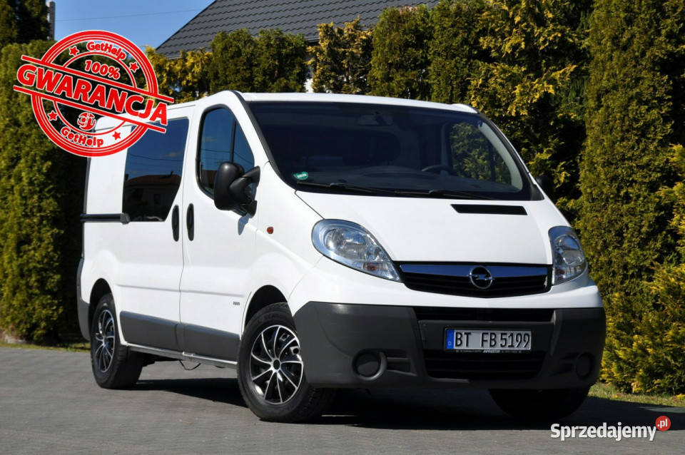 Opel Vivaro 25CDTI145KlimatyzacjaHakI mazowieckie Ostrów Mazowiecka