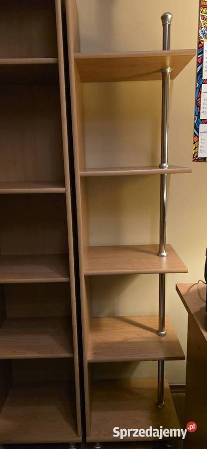 Szafka z półkami i drążkiem Meble Lublin