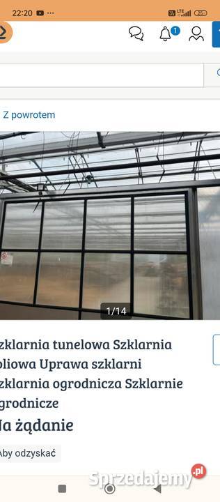 Szklarnia tunel foliowy 5500m2 Tunele foliowe Siedlce