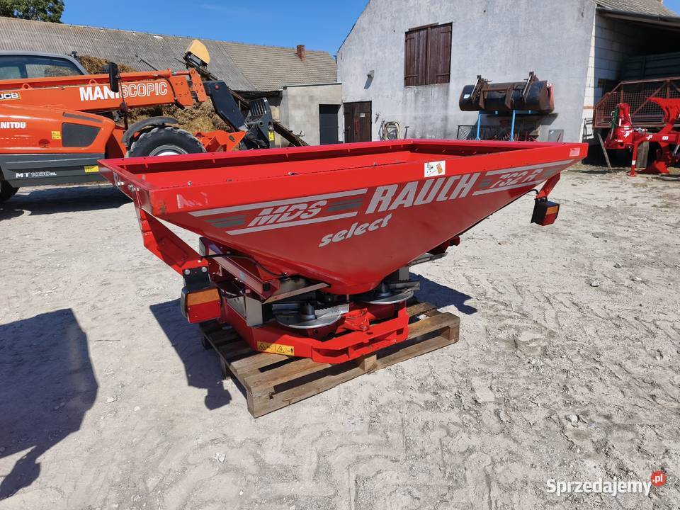 Rozsiewacz RAUCH KUHN mds 732r Hydraulika Nawożenie Rusko