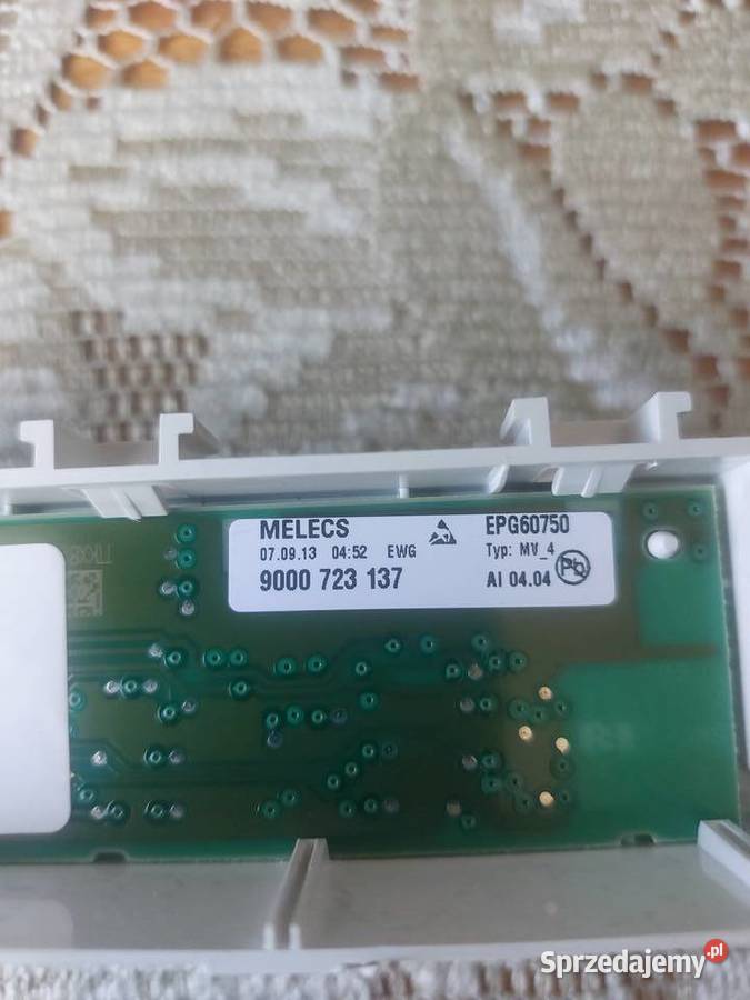 BOSCH SIEMENS EPG60750 9000723137 PANEL ZMYWARKI Nowy Sącz