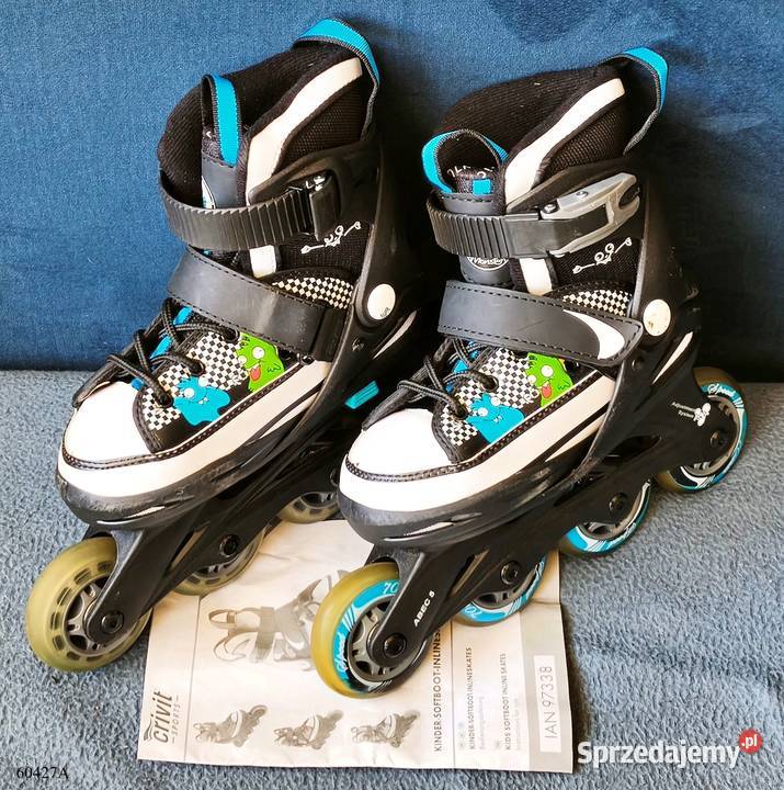 Dziecięce rolki regulowane Crivit rozmiar 29 33 Skating Piotrków Trybunalski