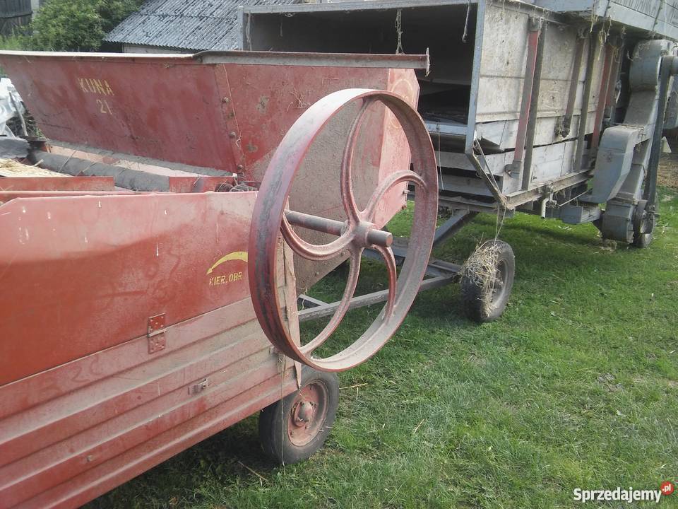 Zestaw Młocarnia Warmianka prasa Kuna 21 lubelskie