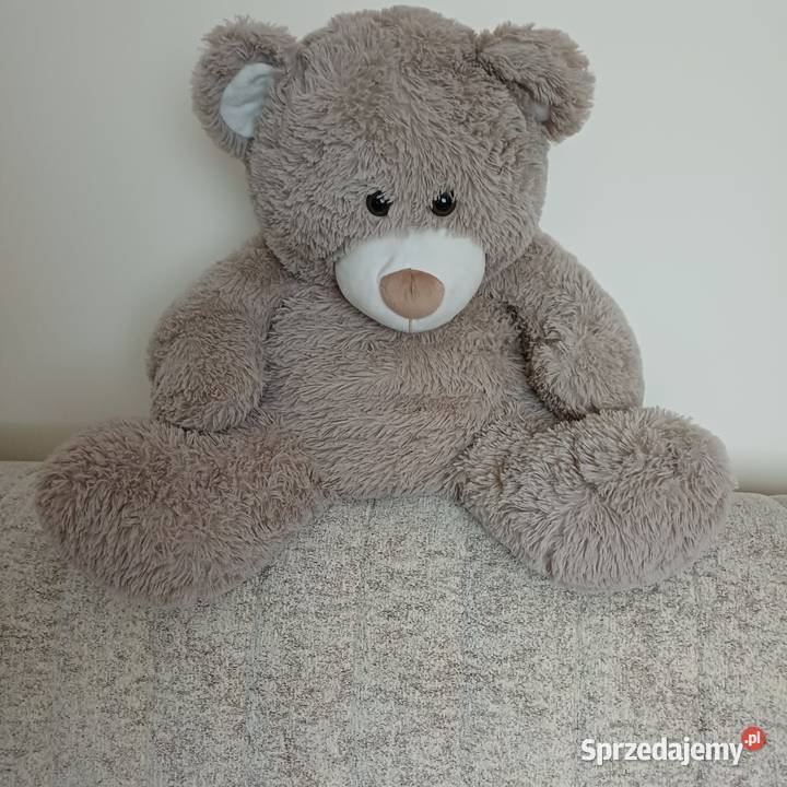 Miś maskotka duży szary Sieradz sprzedam