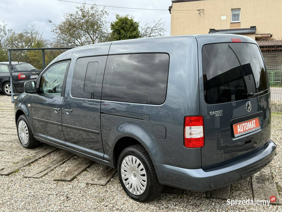 Volkswagen Caddy MAXIDSG19 tdi7osobowyz Niemiec podgrzewane fotele Motoryzacja Dąbrowa