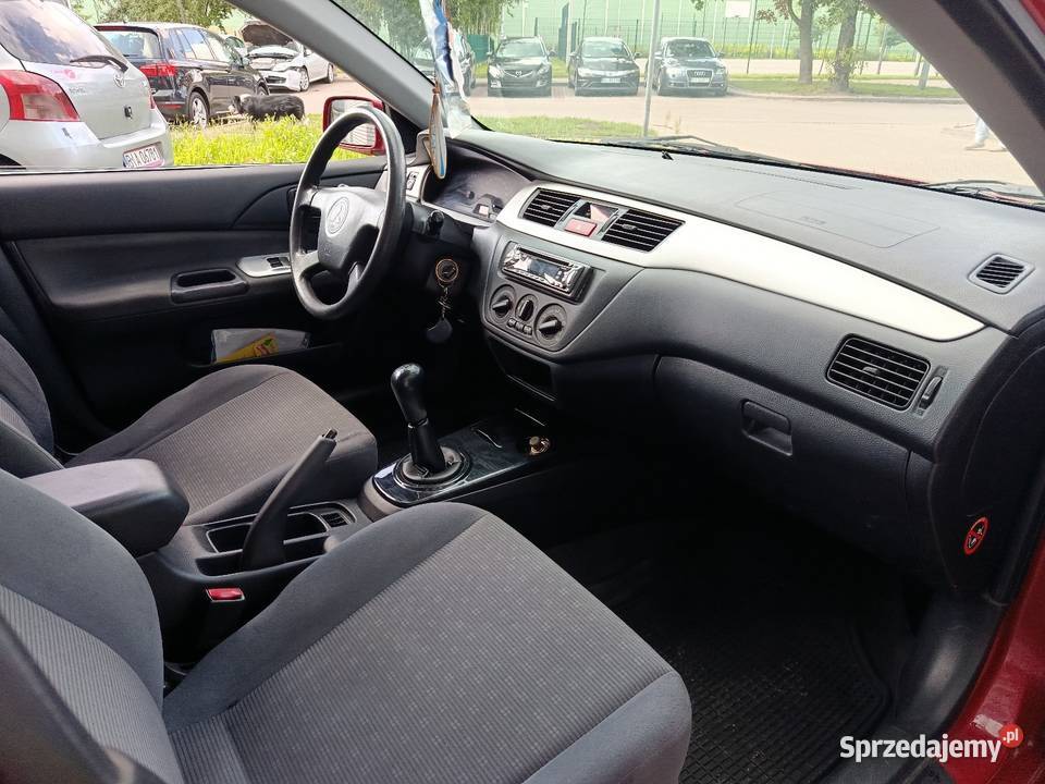 Mitsubishi lancer 2005 16 benzyna manualna podlaskie Białystok