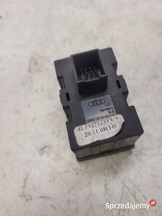 PANEL PRZEŁĄCZNIK ZEGARÓW AUDI Q7 A6 4L1927123 Panele sterowania, przełączniki śląskie Przystajń
