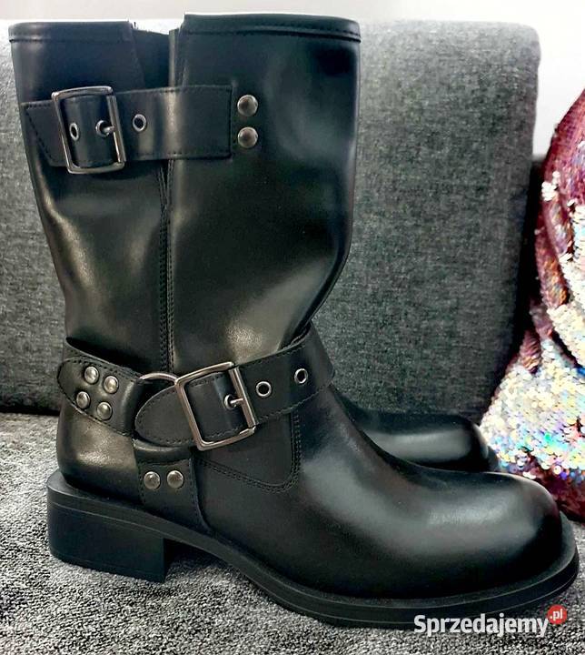 NOWE z metką buty RESERVED PREMIUM Ze SKÓRY Leszno