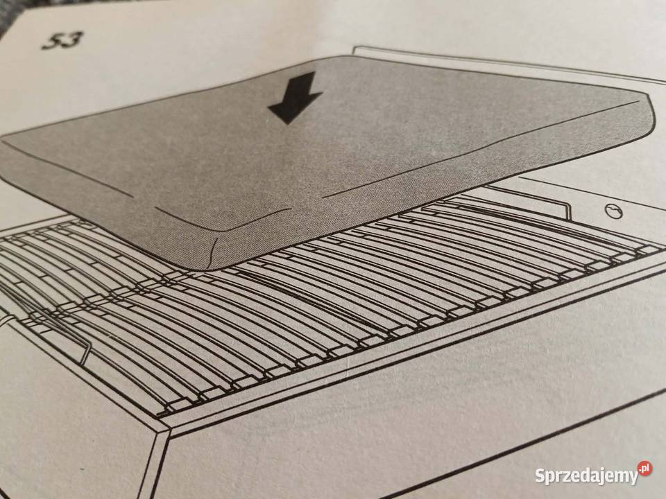 Łóżko IKEA MALM 160 200 z pojemnikiem sprzedam