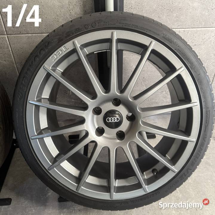 19 Audi A4 A5 felgi koła komplet z oponami 5x112 Lubasz
