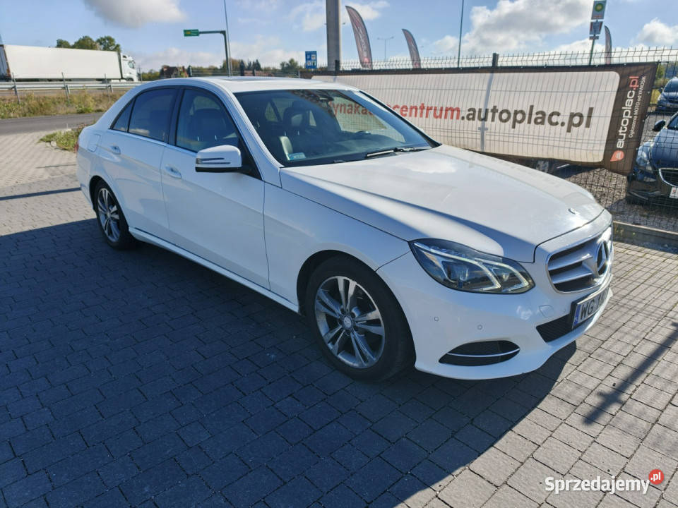 Mercedes E 220 W212 2009 mazowieckie