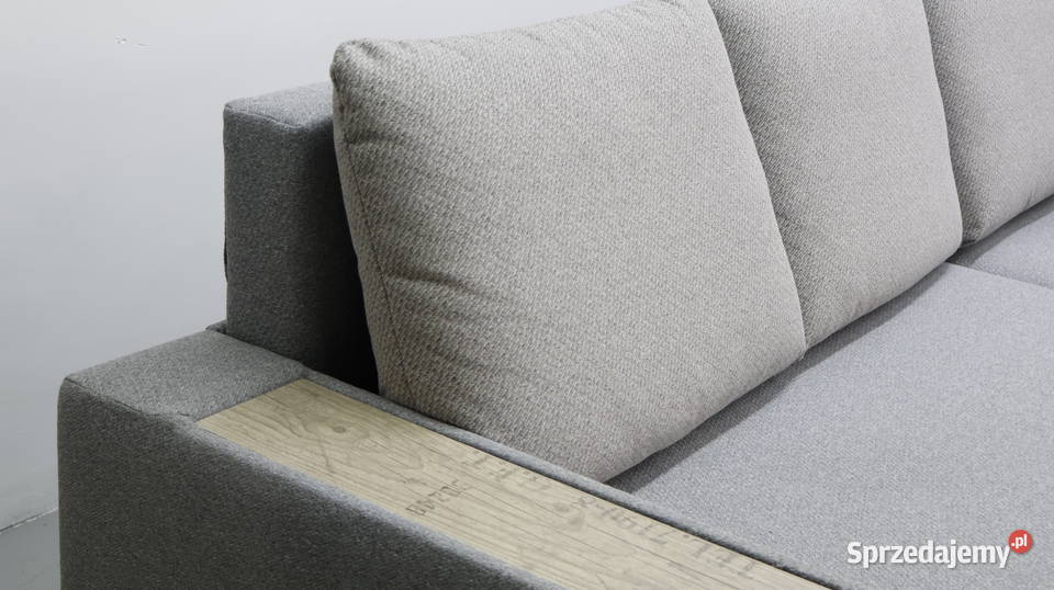 TNM Narożnik funkcją spania pojemnik Popielaty sprzedam