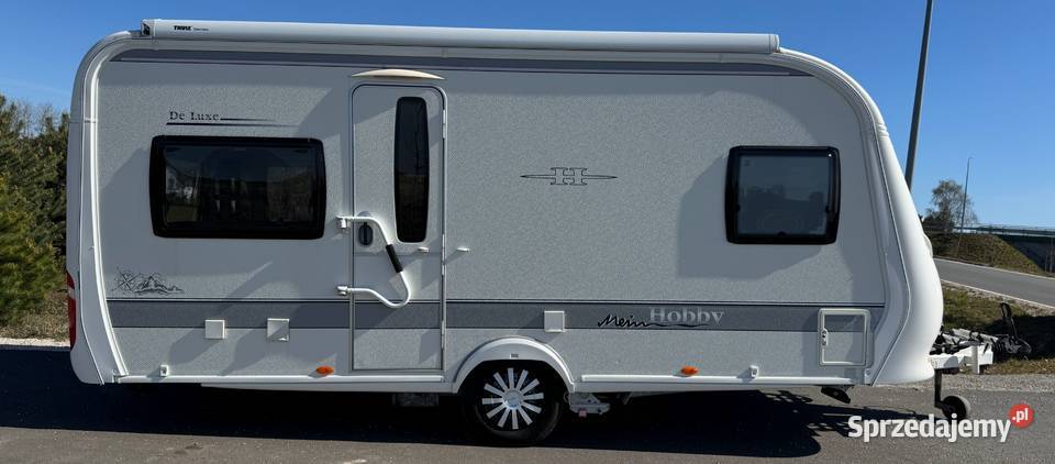 Hobby 460 Ufe De Luxe mover markiza klimatyzacja 250kg Kempingowe