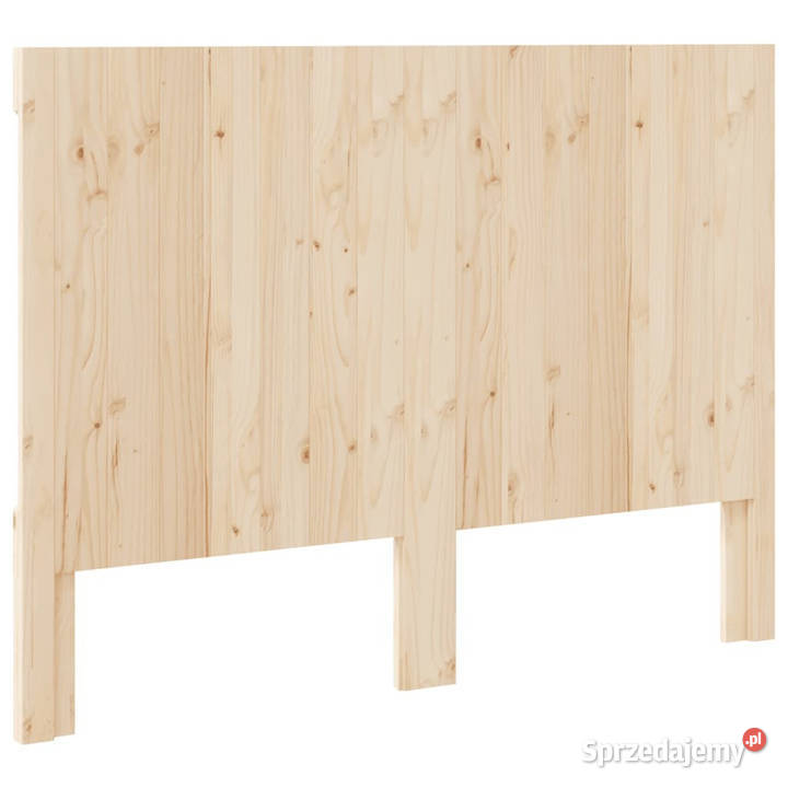Wezgłowie łóżka 140x104 lite drewno sosnowe mazowieckie Warszawa
