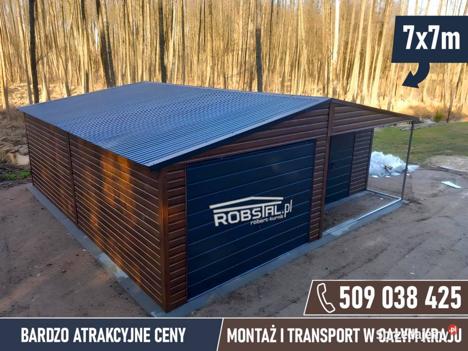 Garaż 7x7m Premium podlaskie Białystok