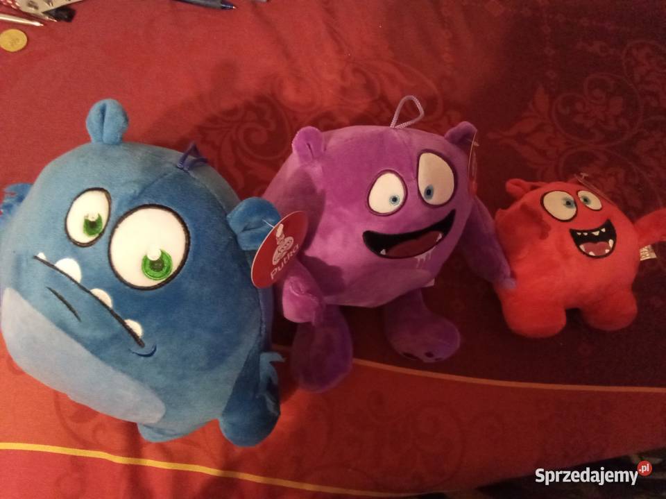 Putwory pluszaki komplet Warszawa sprzedam